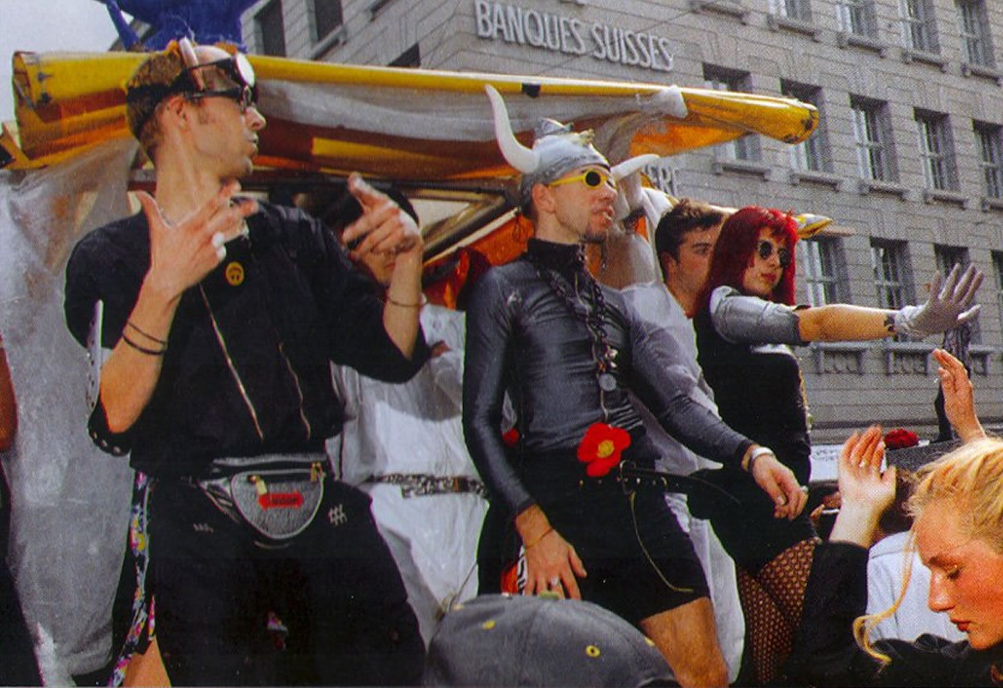 Die Street Parade 1992 in Zürich